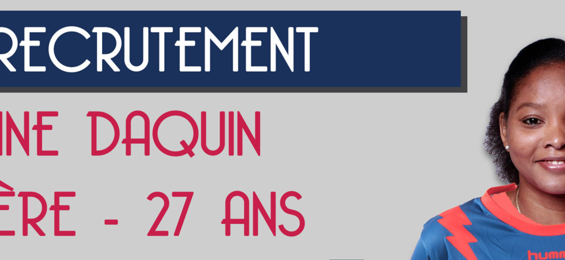Laurine Daquin signe au Mérignac Handball