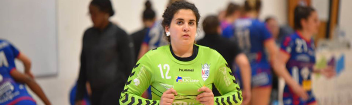 Célia Moris: sa dernière au Mérignac Handball