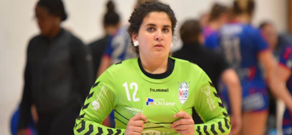 Célia Moris: sa dernière au Mérignac Handball