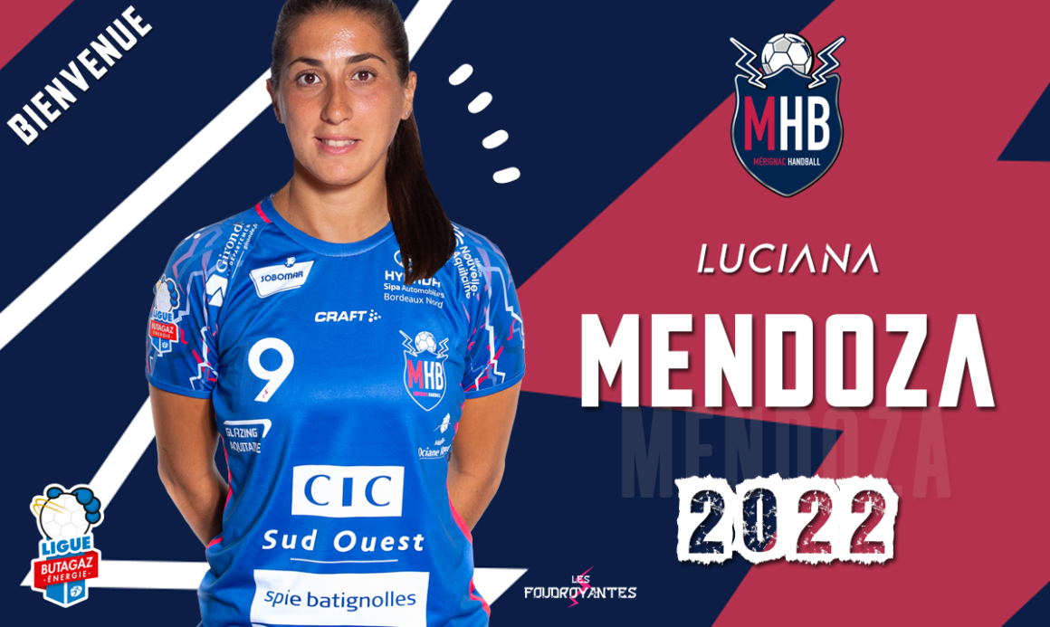 Luciana Mendoza, internationale Argentine, signe au MHB