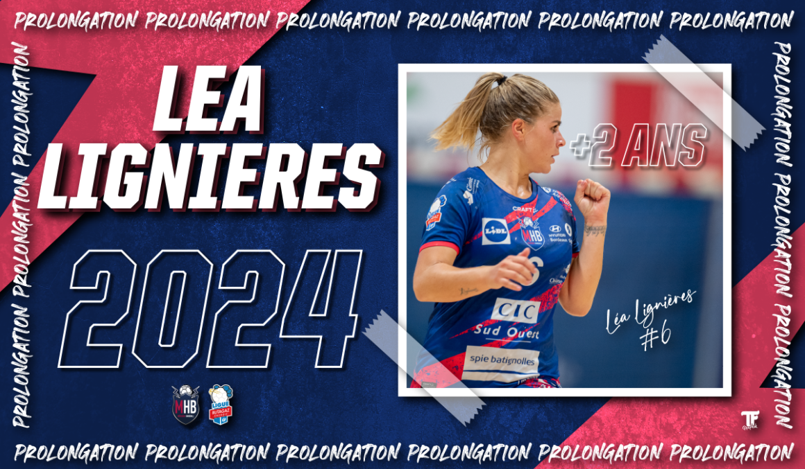 Léa Lignières prolonge jusqu’en 2024 !