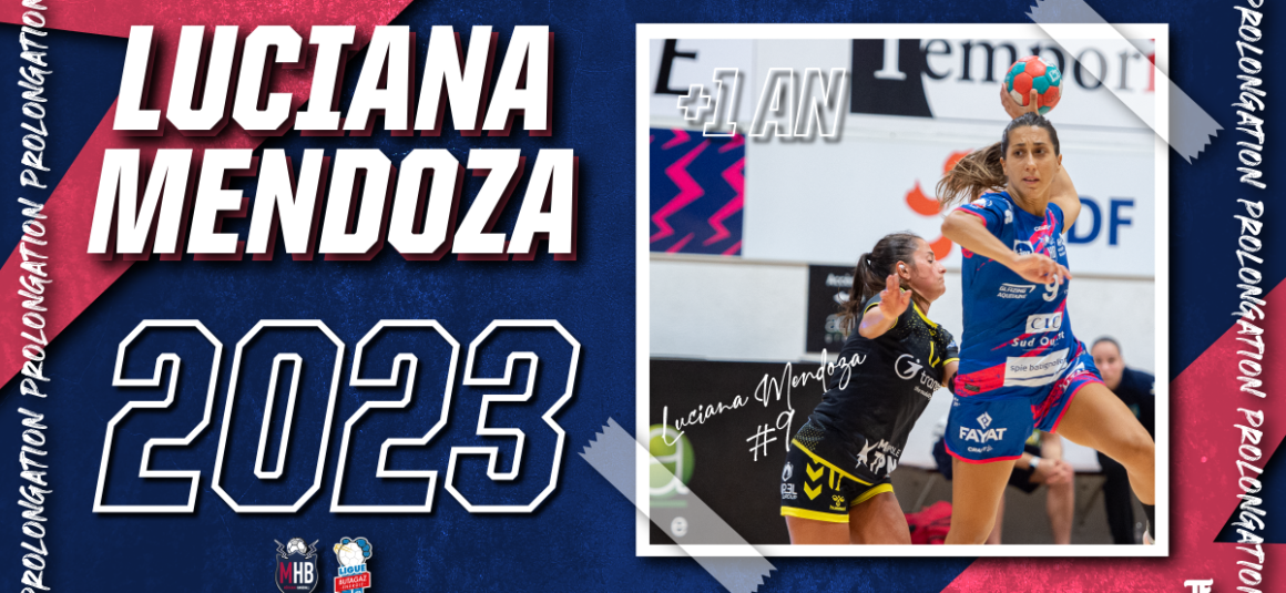 Luciana Mendoza prolonge jusqu’en 2023 !