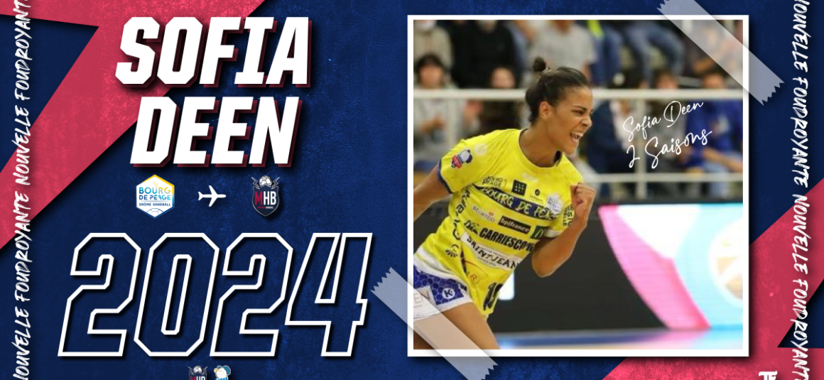 Sofia Deen, nouvelle Foudroyante du Mérignac Handball