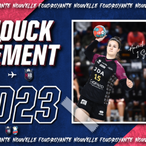 Anouck Clément, nouvelle Foudroyante du Mérignac Handball