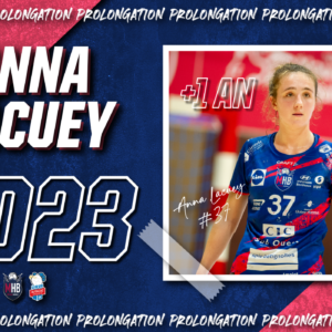 Anna Lacuey prolonge jusqu’en 2023 et signe son premier contrat professionnel