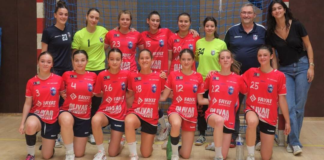 Les U18 élite région, championnes de Nouvelle Aquitaine !